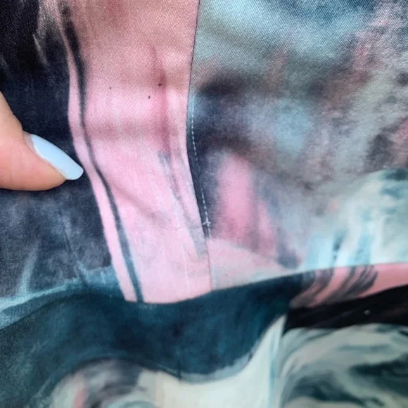 Paint Streak Artistic Dress - Picture 15 of 16